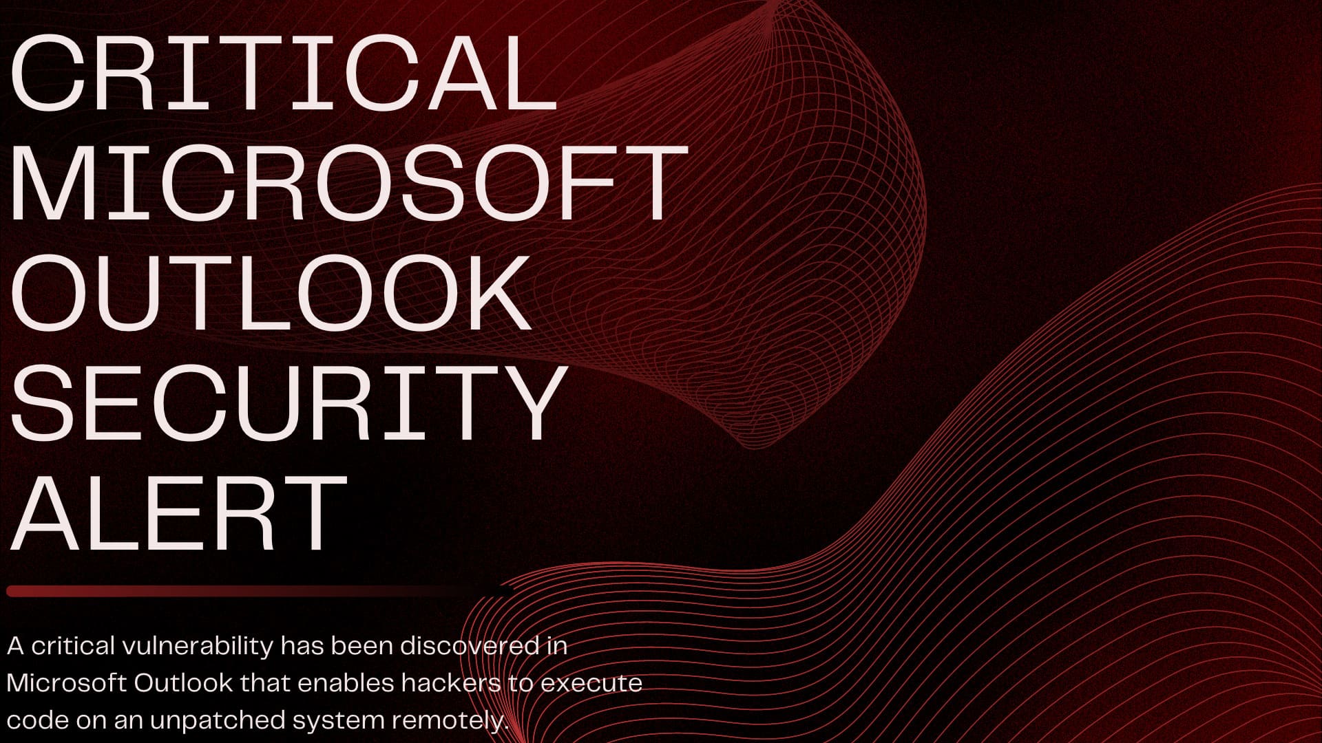 Microsoft Outlook Security Warning